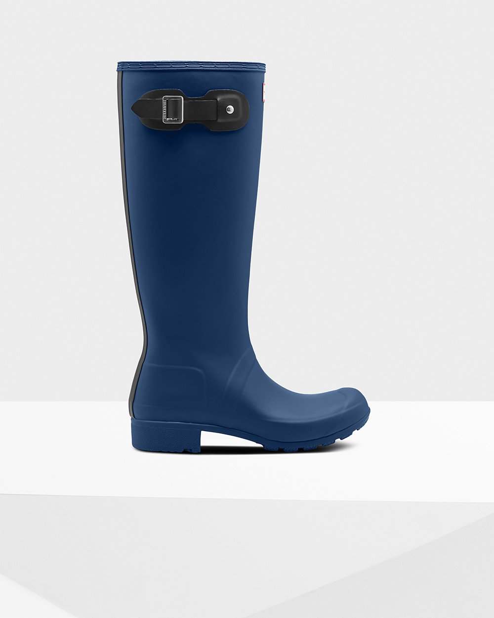 Hunter Mujer Original Tour Foldable - Botas de Lluvia Azul Marino - 730-RVSBFN